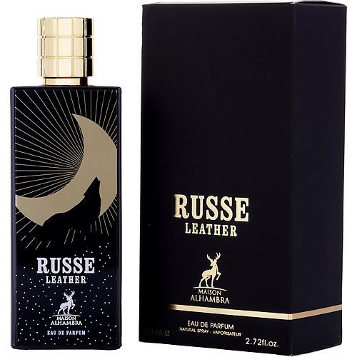 MAISON ALHAMBRA RUSSE LEATHER by Maison Alhambra EAU DE PARFUM SPRAY 2.7 OZ