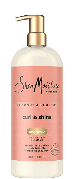 Shea Moisture Coconut Hibiscus Shampoo, 34 oz.
