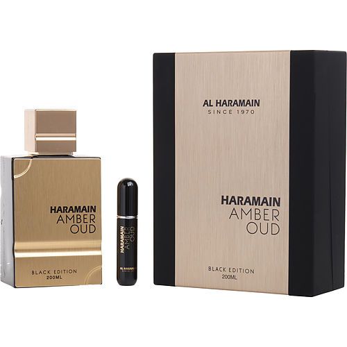 AL HARAMAIN AMBER OUD by Al Haramain EAU DE PARFUM SPRAY 6.7 OZ (BLACK EDITION)