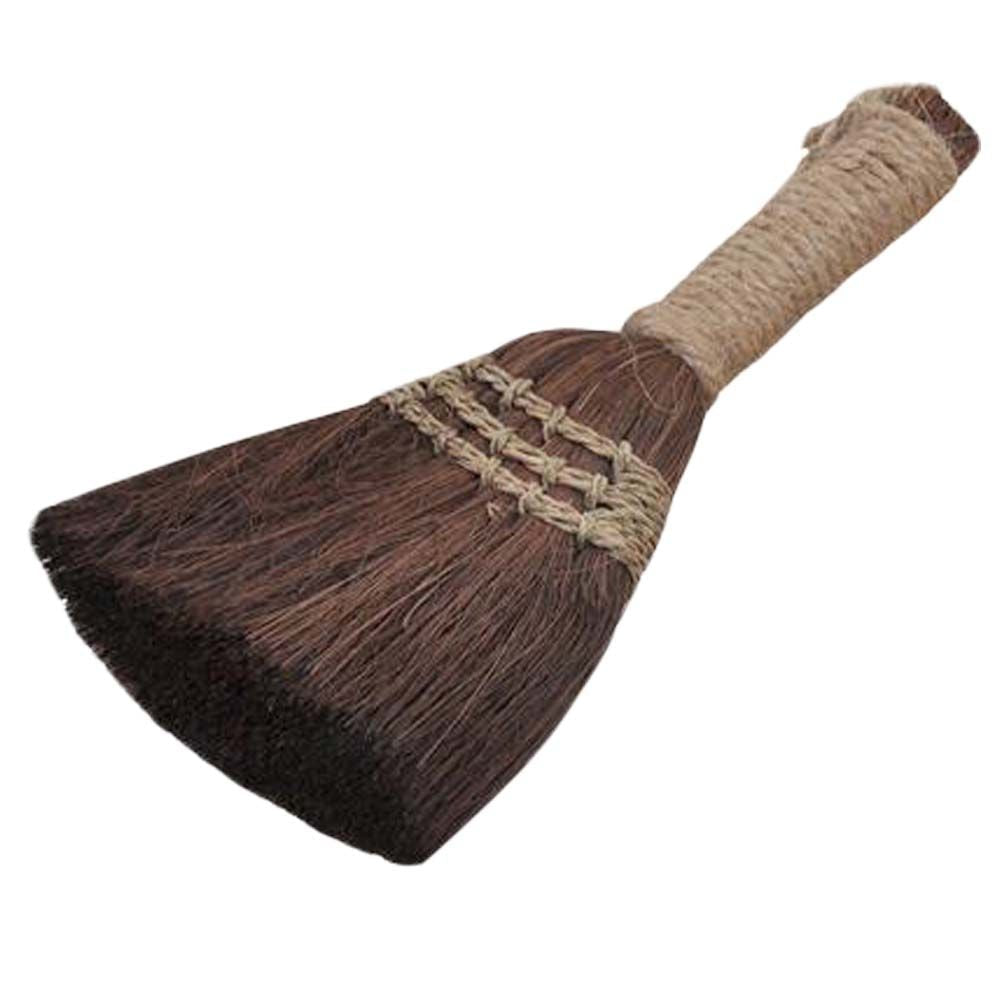 H emp Rope Handle Tea Brush Art Desk Cleaning Palm Brush Paint Brush