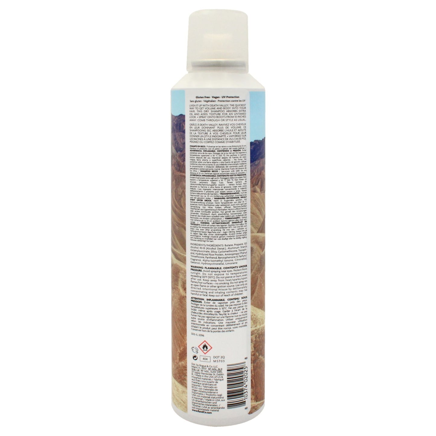 Death Valley Dry Shampoo by R+Co for Unisex - 6.3 oz Dry Shampoo