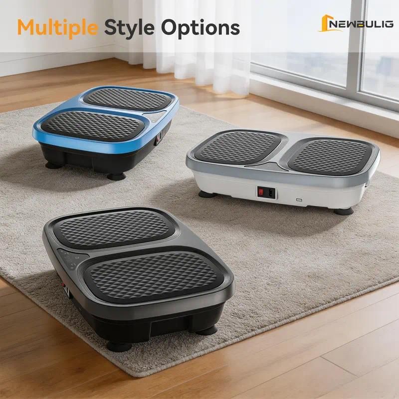 Vibration Plate Exercise Machine for Home Gym, Whole Body Workout Fitness Platform for Weight Loss, Balance Training
