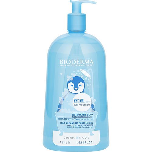 Bioderma by Bioderma ABCDerm Mild Cleansing Foaming Gel --1000ml/33.8oz