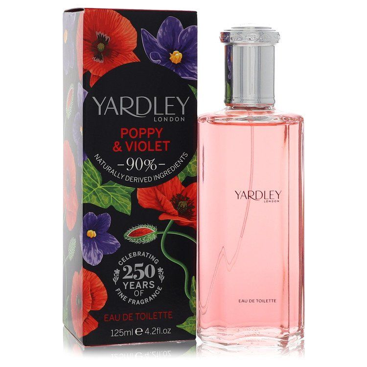 Yardley Poppy & Violet by Yardley London Eau De Toilette Spray