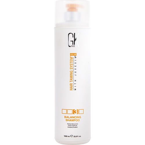 GK HAIR by GK HAIR PRO LINE HAIR TAMING SYSTEM WITH JUVEXIN BALANCING SHAMPOO 33.8 OZ