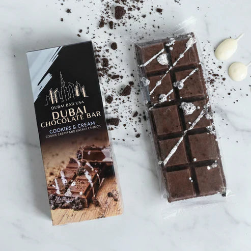 Chocolate Dubai Cookies & Cream