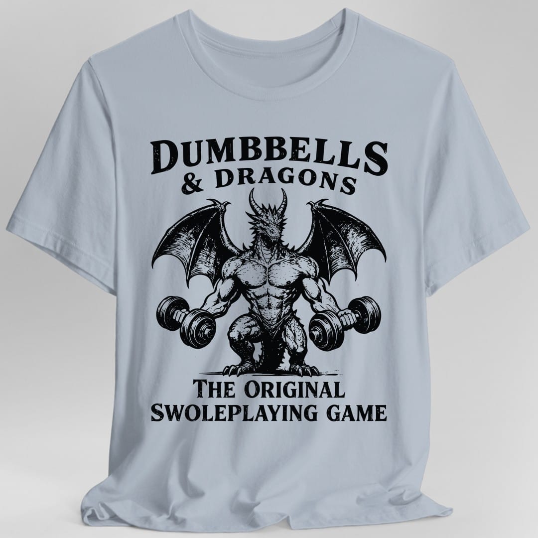 Dumbbells and Dragons T-Shirt