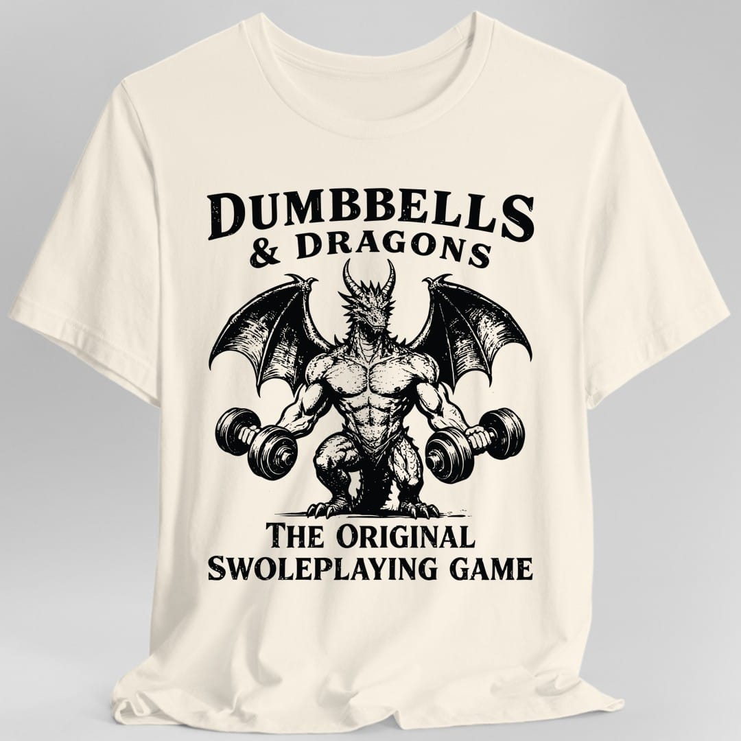 Dumbbells and Dragons T-Shirt