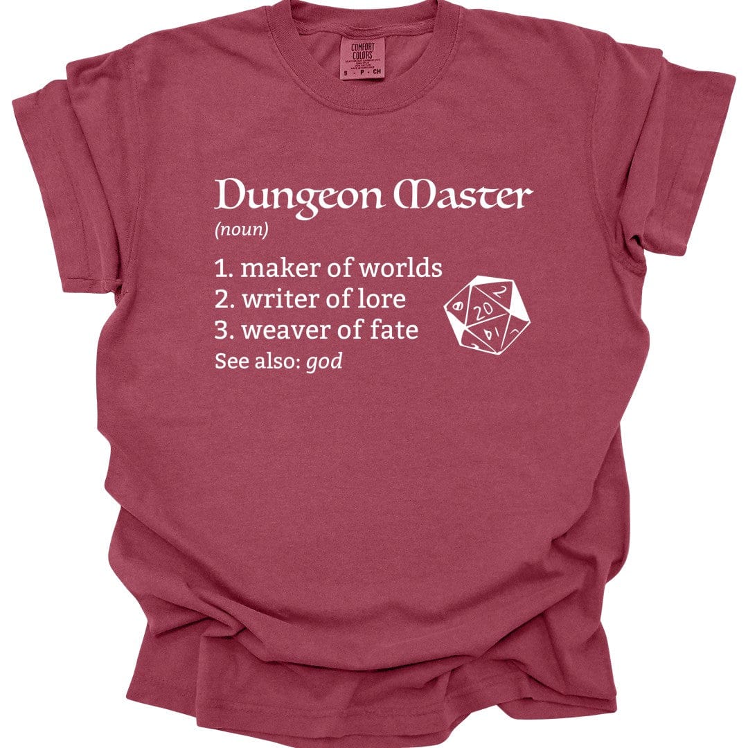 Dungeon Master Definition D&D T-Shirt - Comfort Colors
