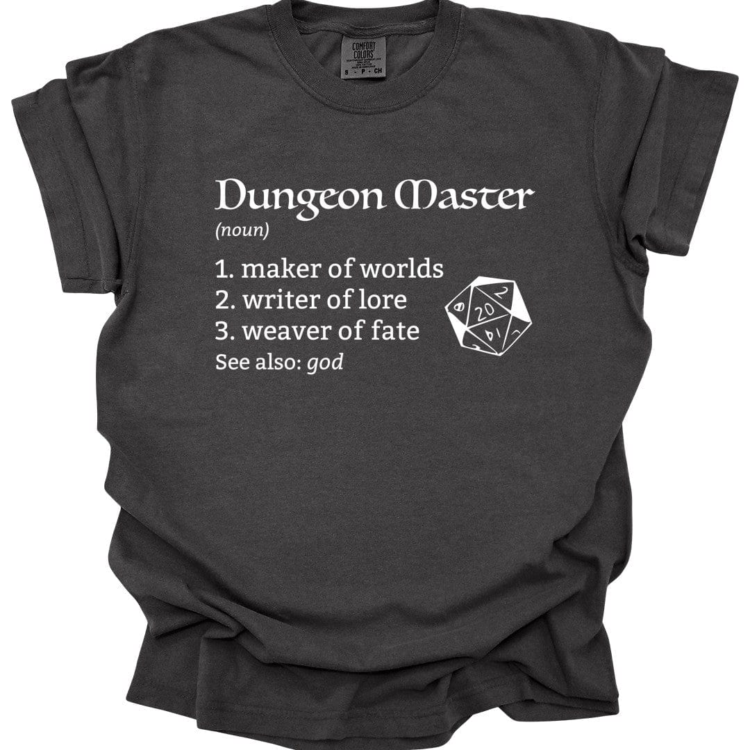 Dungeon Master Definition D&D T-Shirt - Comfort Colors