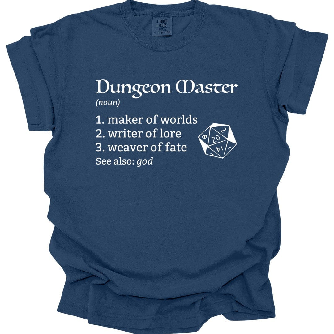 Dungeon Master Definition D&D T-Shirt - Comfort Colors