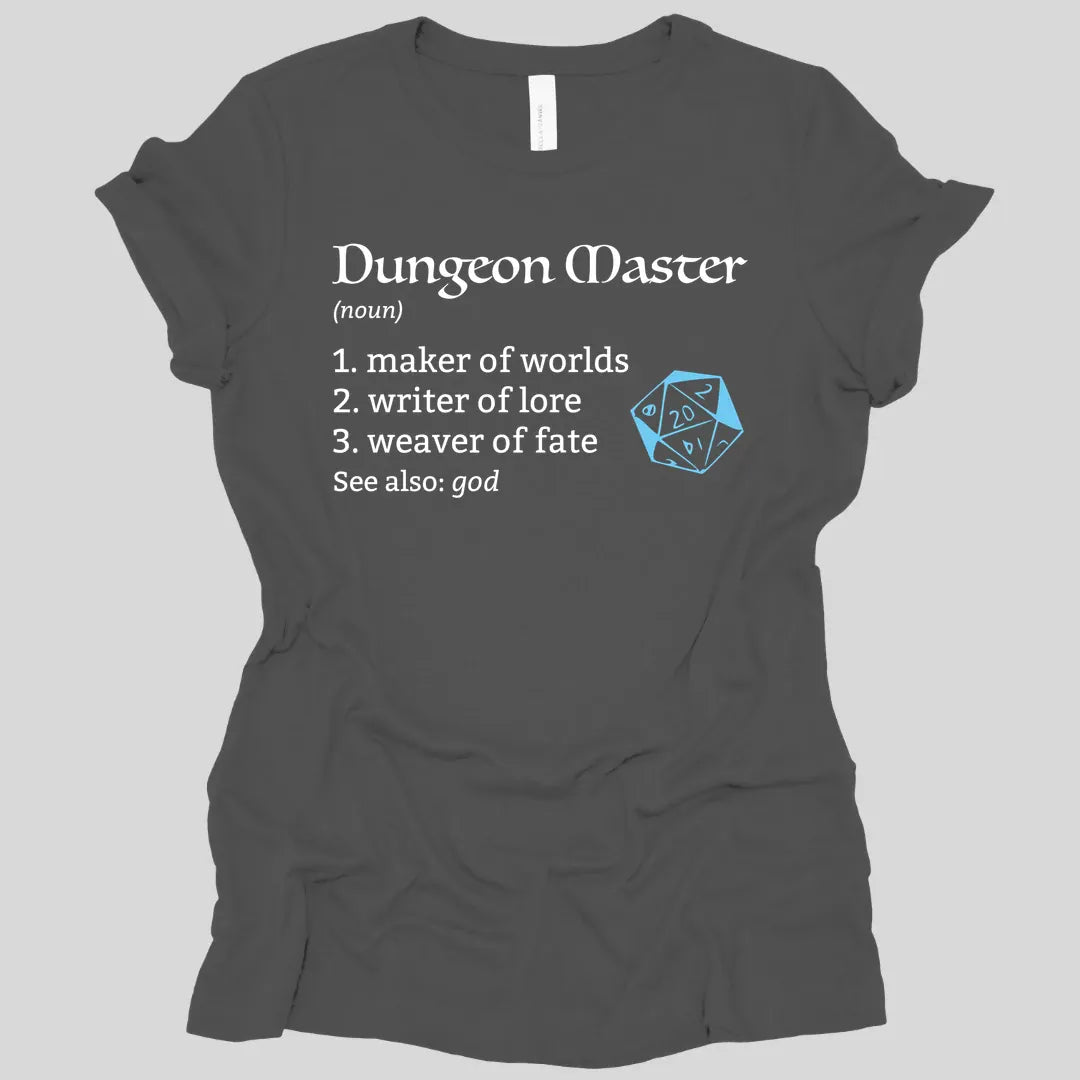 Dungeon Master Definition D&D Women's T-shirt