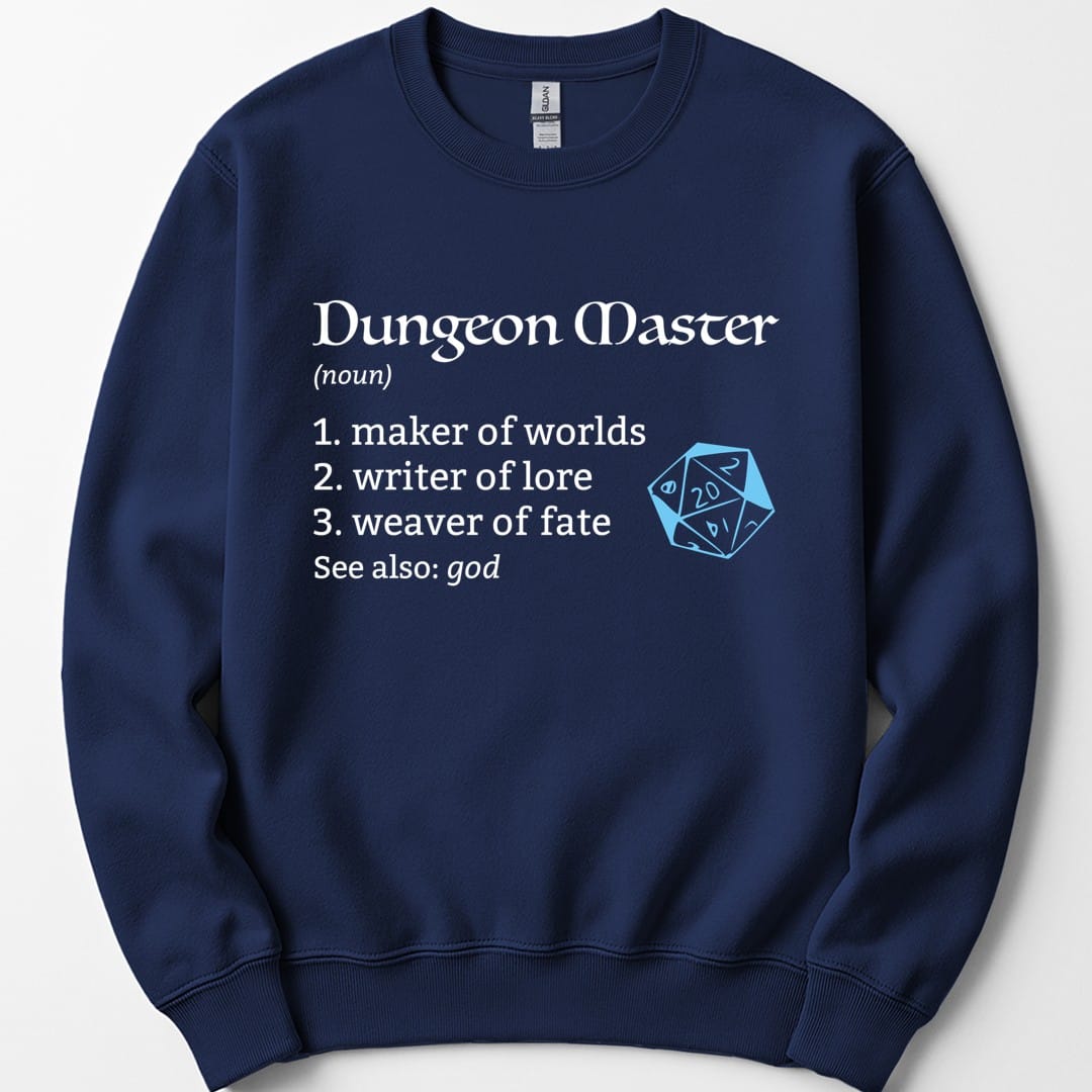 Dungeon Master Definition D&D Sweatshirt