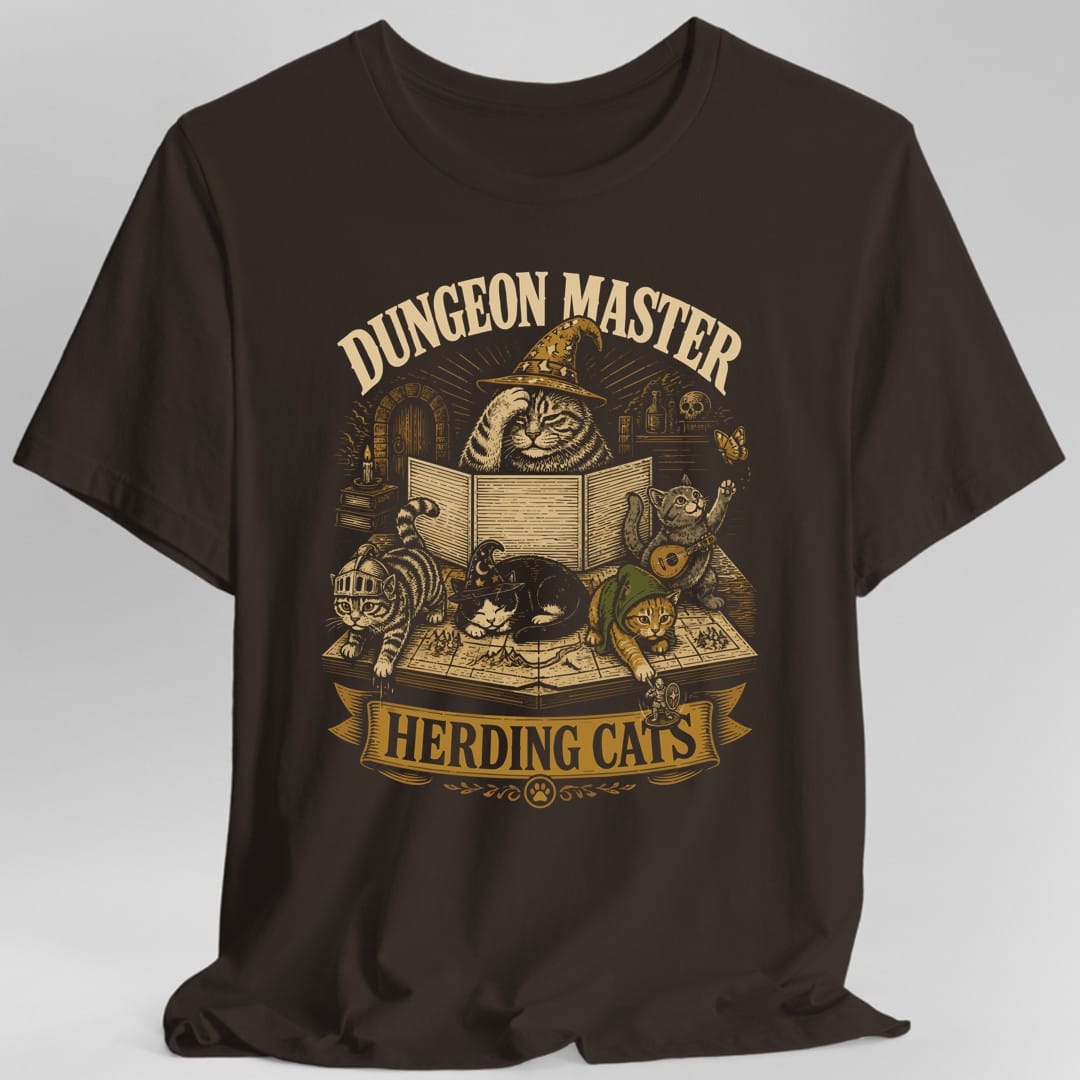 Dungeon Master Herding Cats T-Shirt