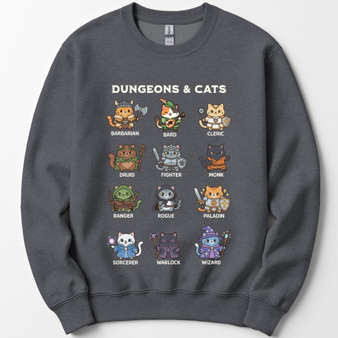 Dungeons & Cats Sweatshirt