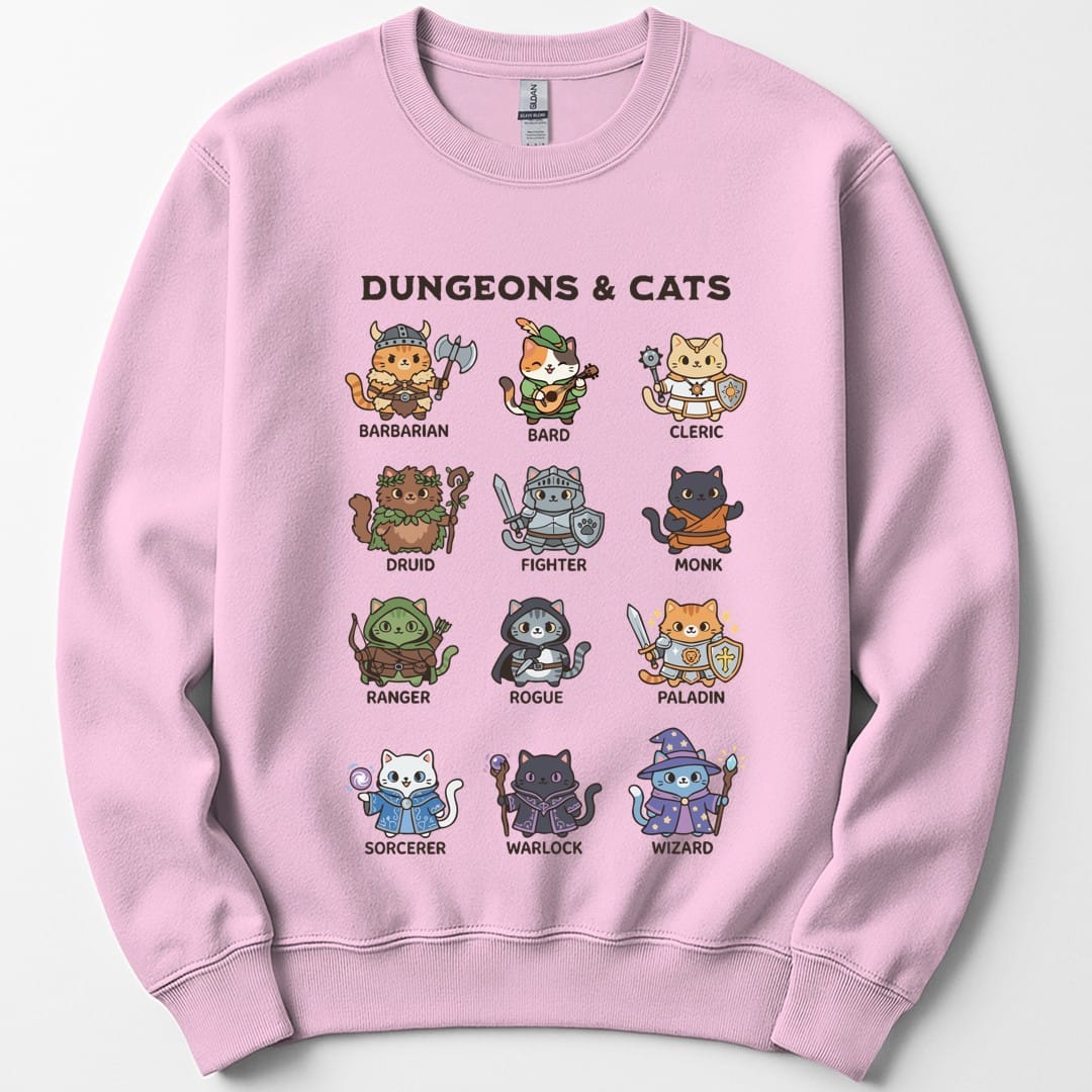 Dungeons & Cats Sweatshirt