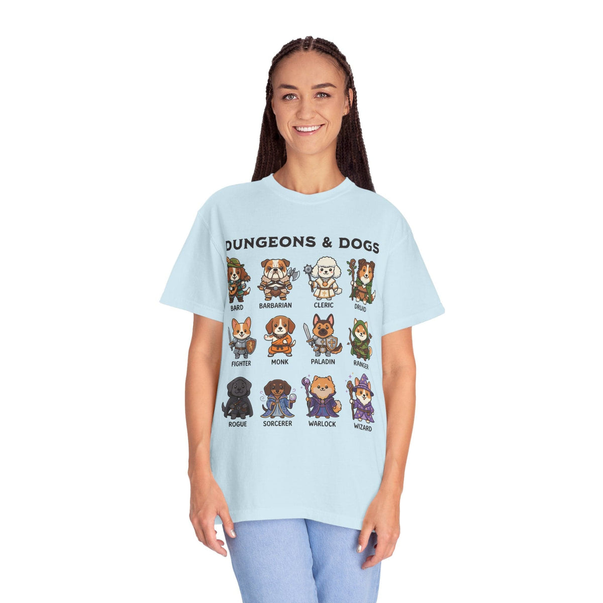 Dungeons & Dogs T-shirt - Comfort Colors