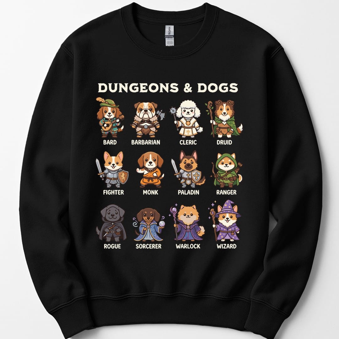 Dungeons & Dogs Sweatshirt