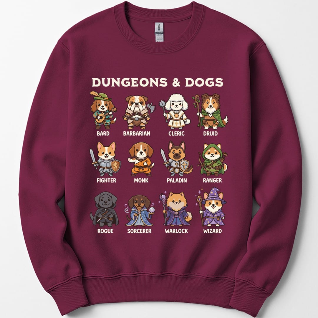 Dungeons & Dogs Sweatshirt