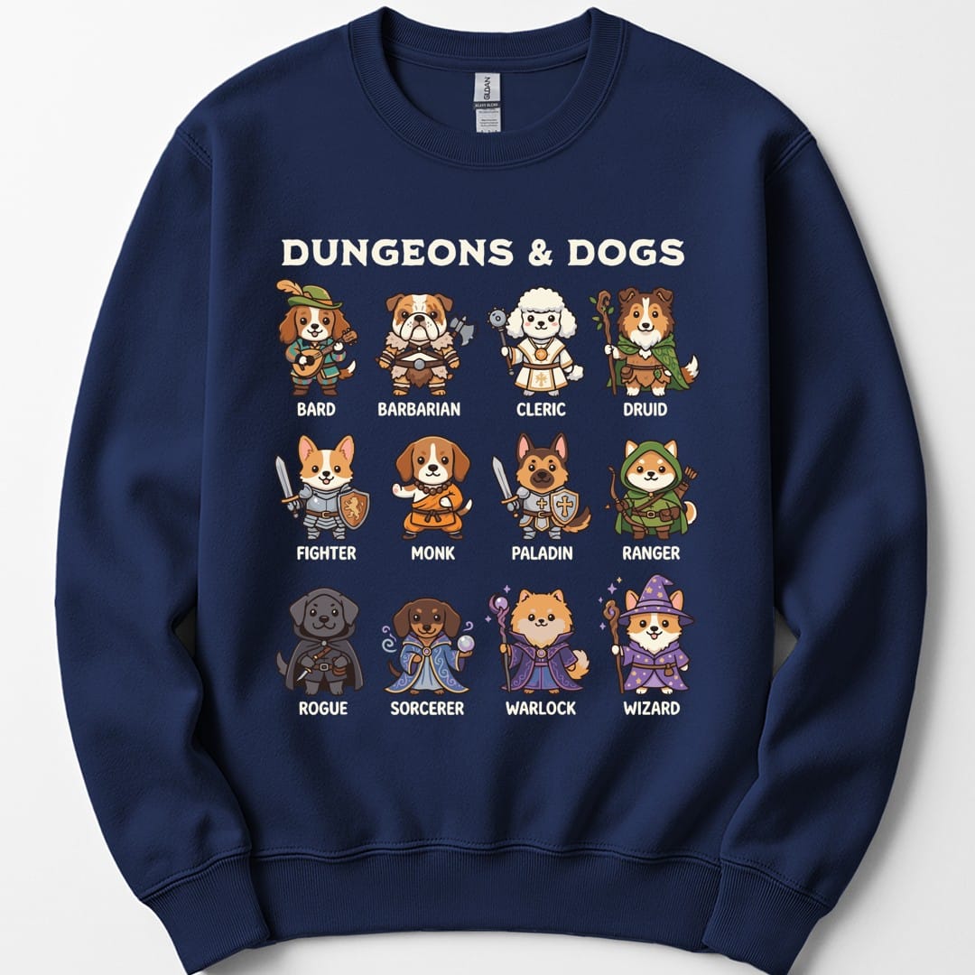 Dungeons & Dogs Sweatshirt