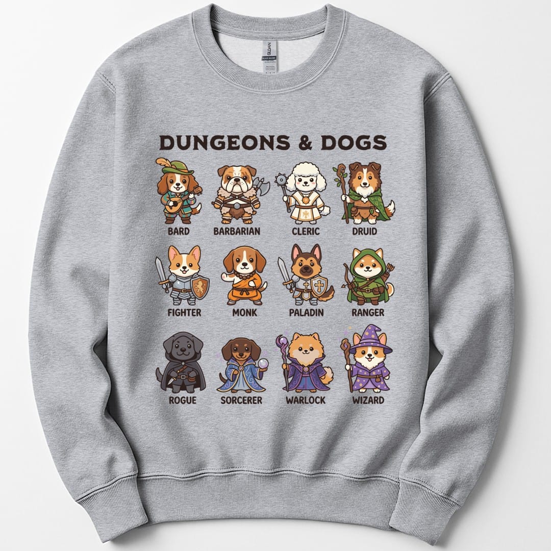 Dungeons & Dogs Sweatshirt
