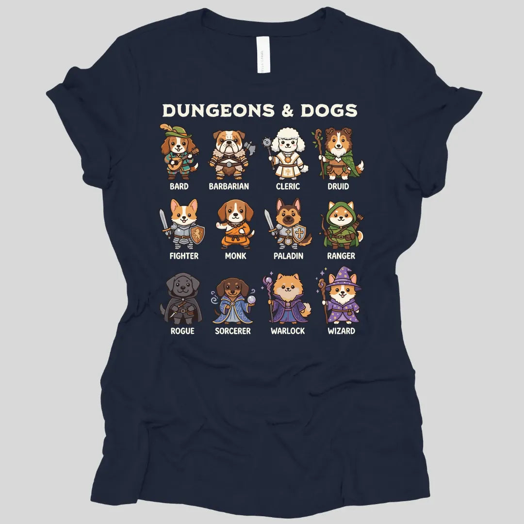 Dungeons & Dogs Women's T-shirt