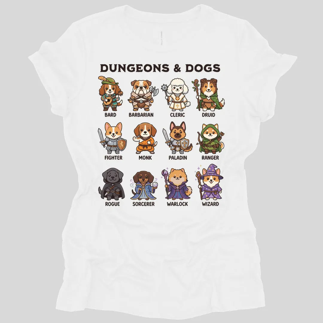 Dungeons & Dogs Women's T-shirt