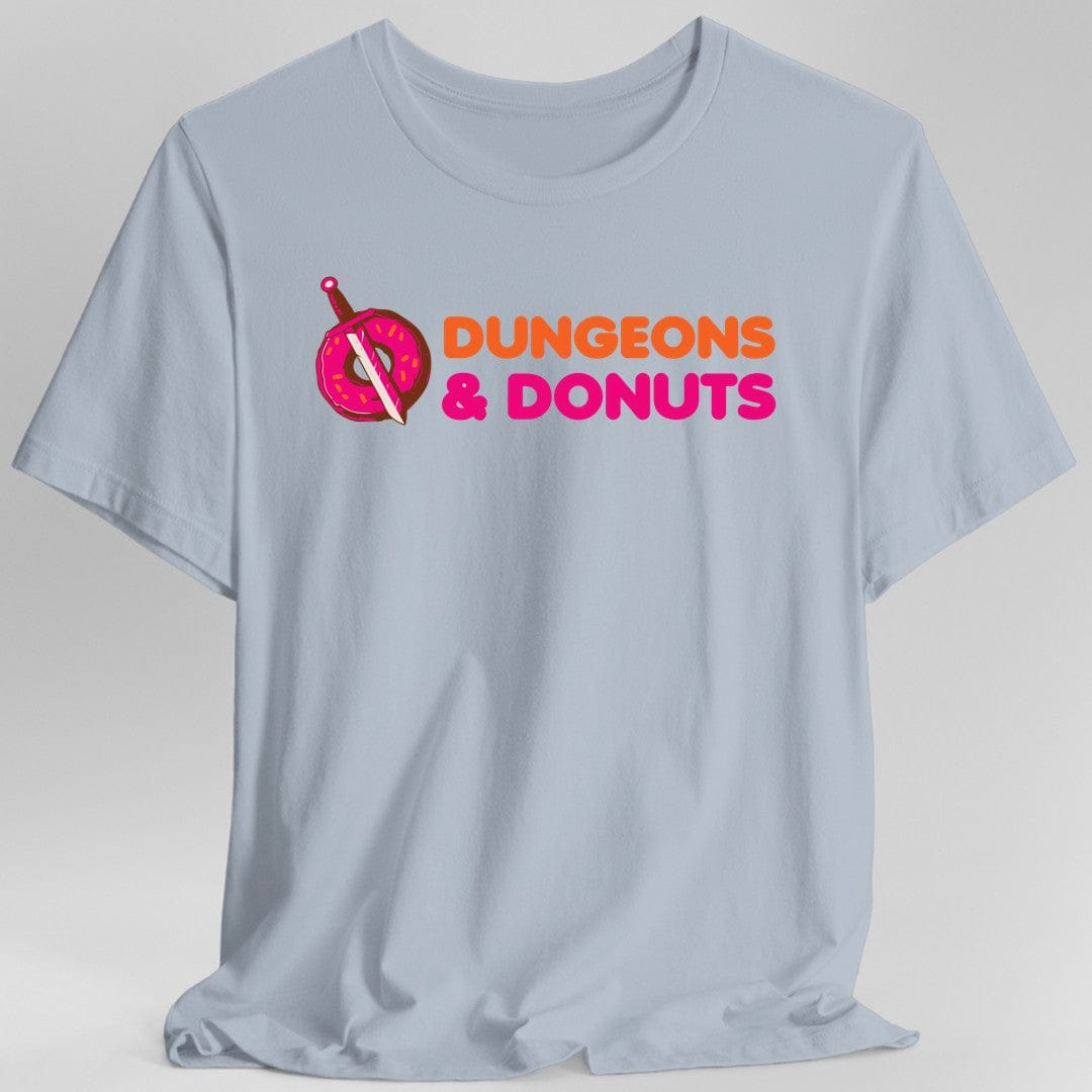 Dungeons & Donuts Funny D&D T-Shirt