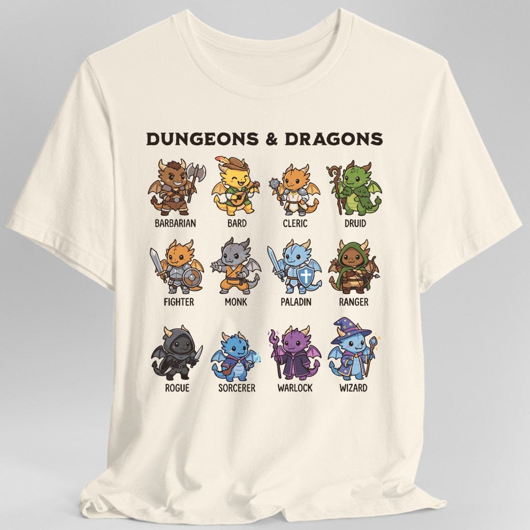 Dungeons & Dragons All Classes T-shirt