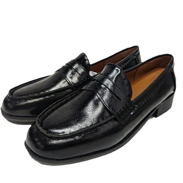 Women's Casual Versatile Low-heeled PU Dress Shoes