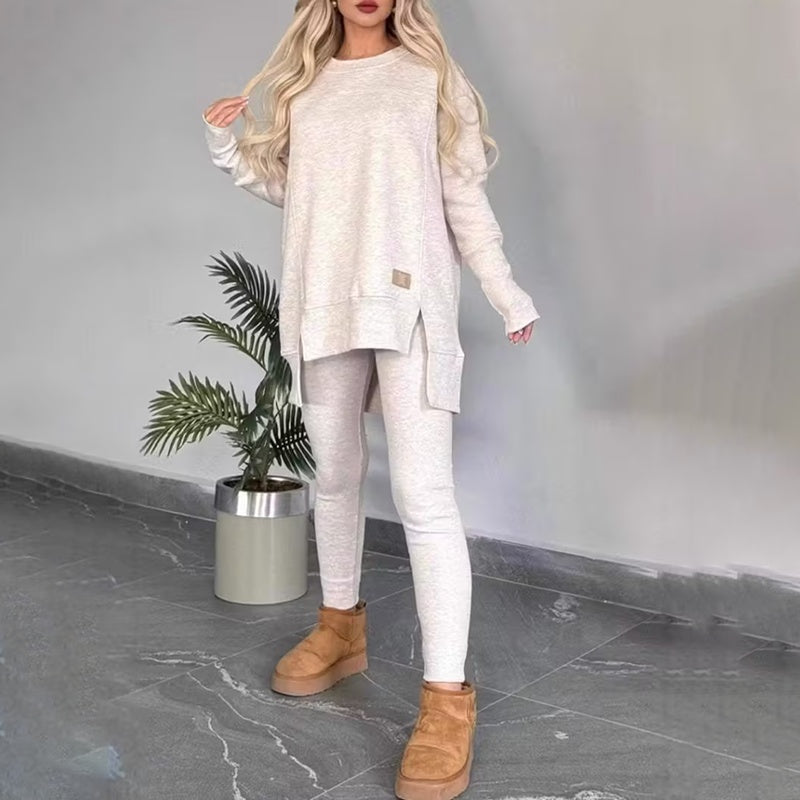 Conjunto de salón de 2 piezas para mujer