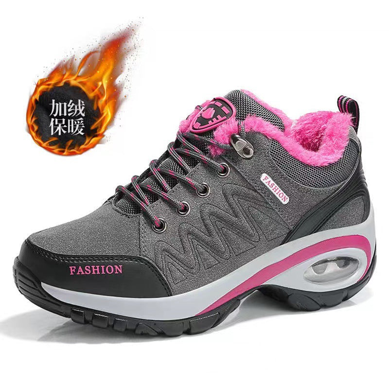 Plush-Lined Casual Shoes