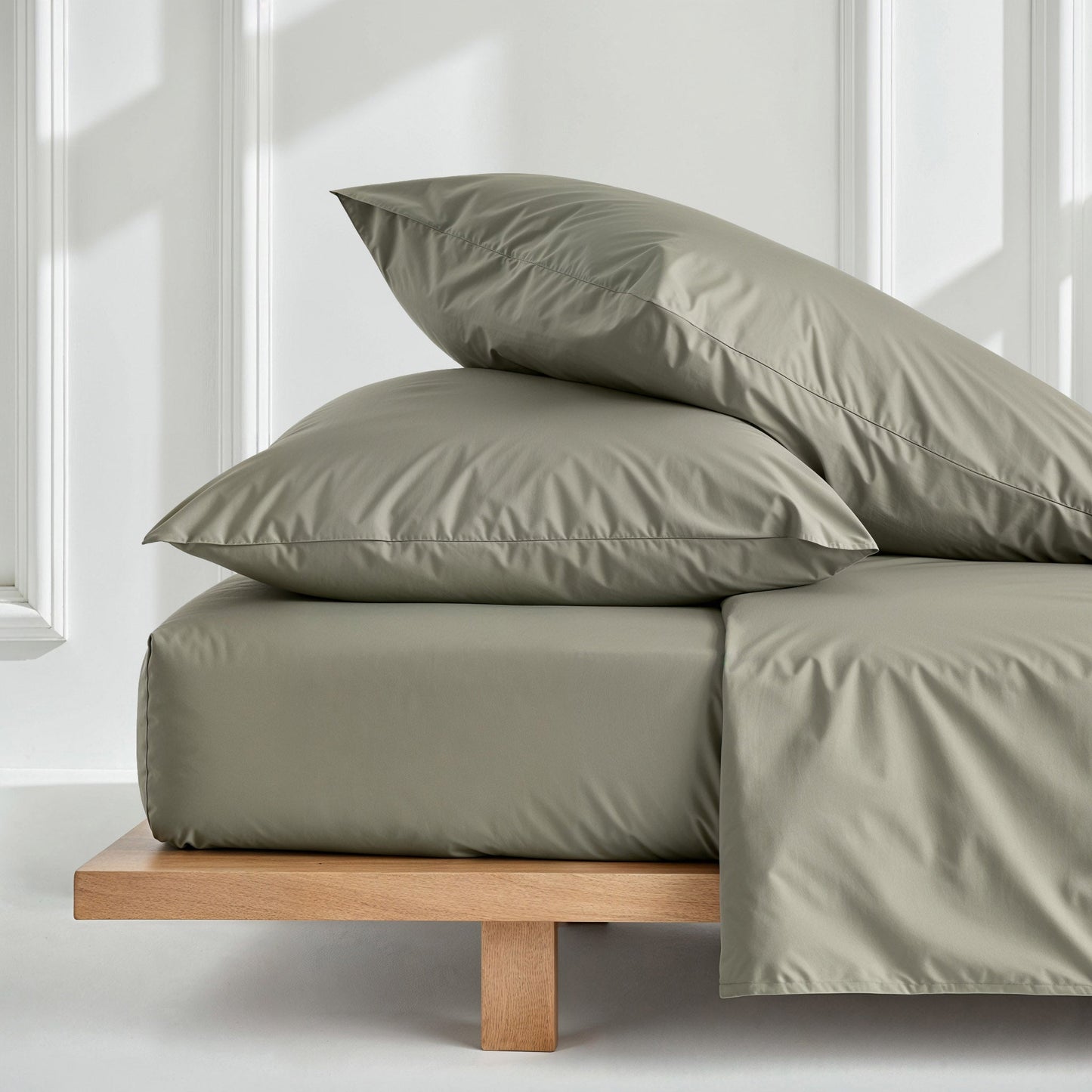 Juego de fundas de almohada de satén de lujo australiano