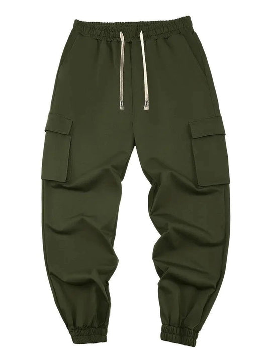 Men's Multi-pocket Tappered Leisure Pants
