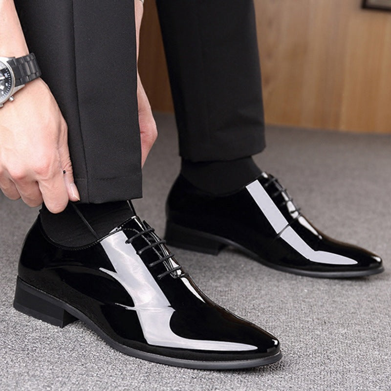 Men's Business Formal Lace-Up Shoes