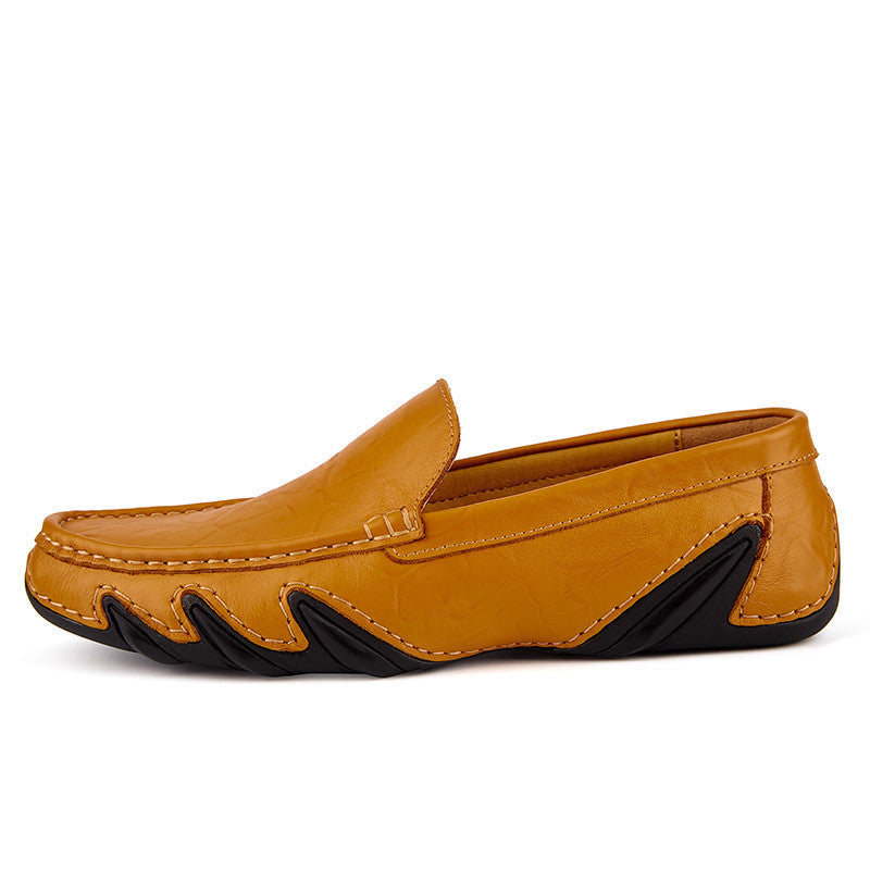 Men's Retro British Style Leather Shoes