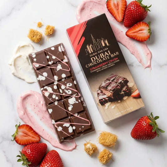 Dubai Chocolate Bar Fresa Triturada