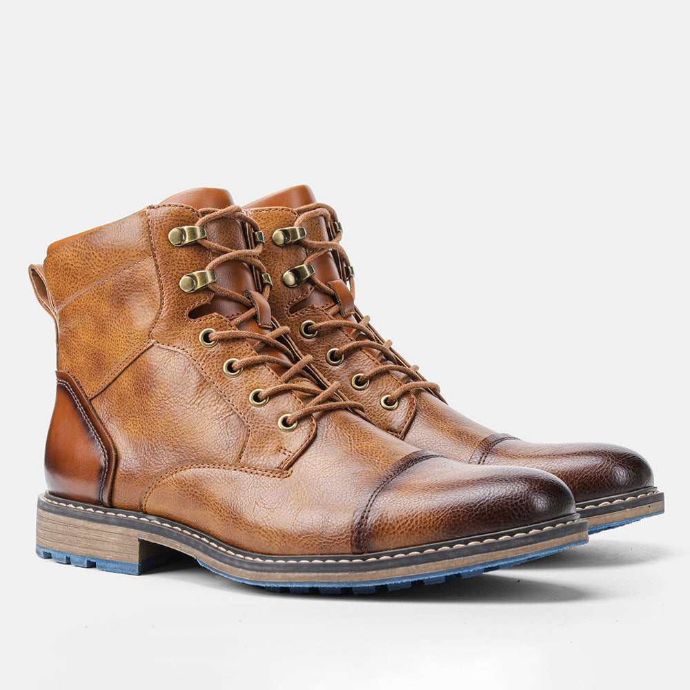 Men's Fashion High Top Vintage Martin Boots