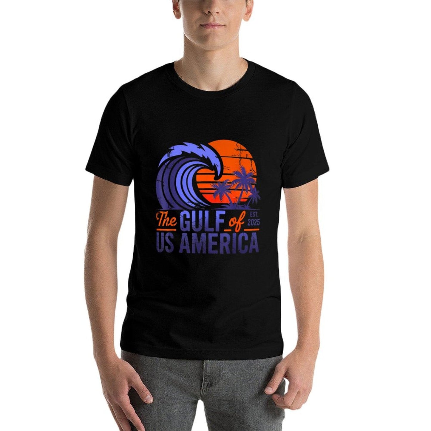 THE Gulf of US America Design - Gulf of US America Lightweight T-Shirt