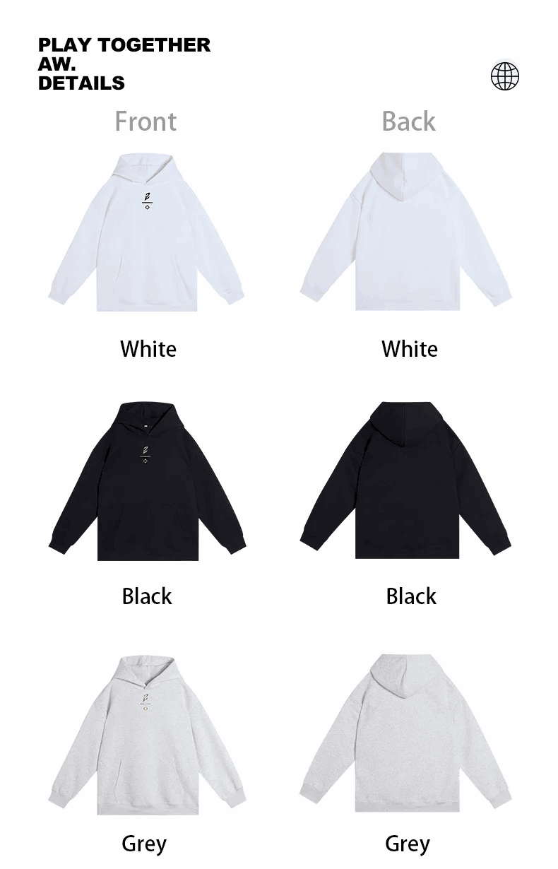 Rigorer Colorful Hoodie With BP Logo
