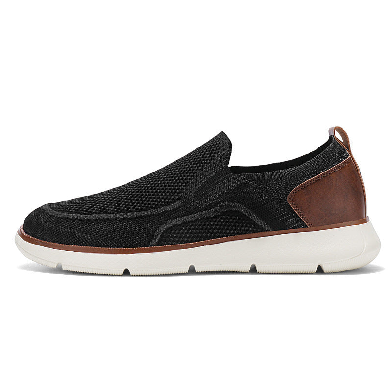 Men's Breathable Fly Woven Mesh Casual Flats