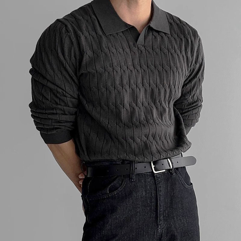 Mens Casual Comfortable Pullover Sweater