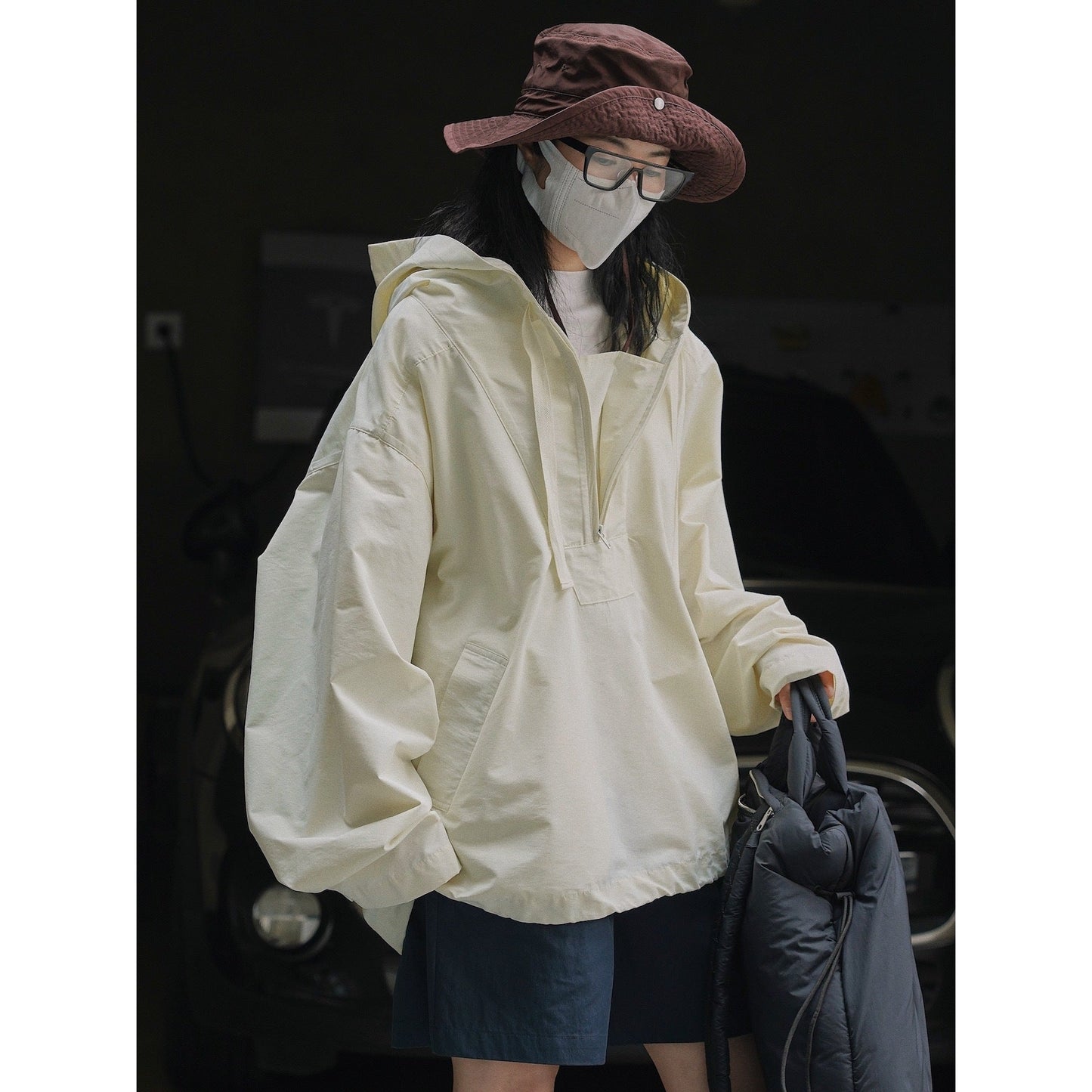 Spring New Korean Style Casual Urban Outdoor Hooded Jacket Slim Profile Windproof Coat Sweatshirt Women