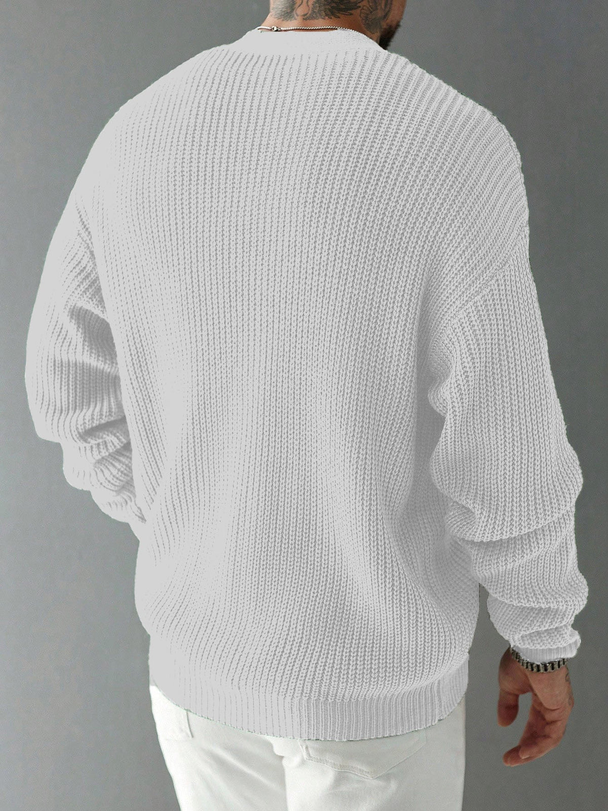 Casual Versatile Cardigan Deep V-neck Single-breasted Knit Top Innerwear And Outerwear Sweater
