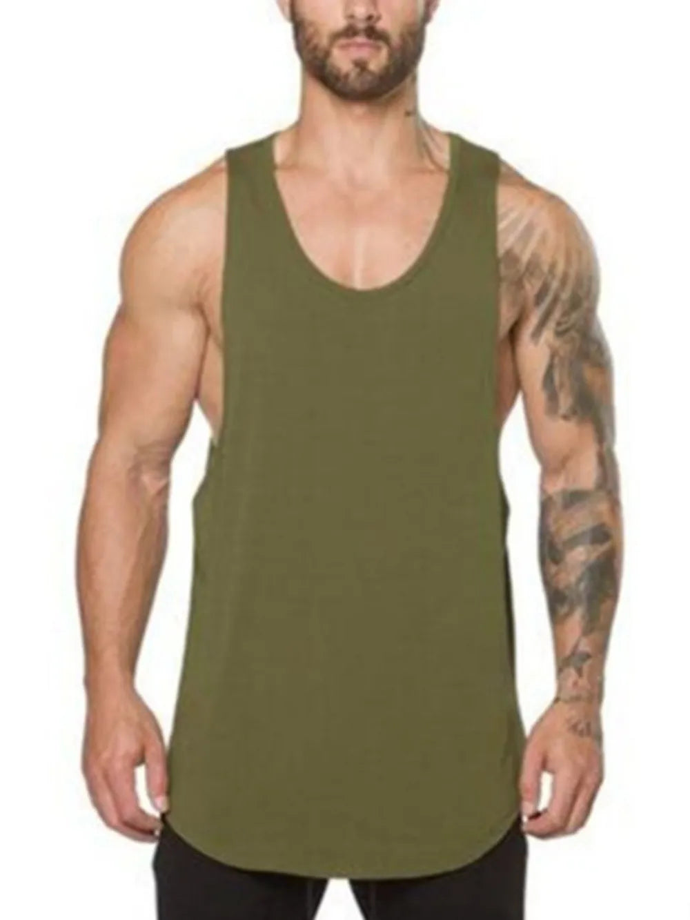 Camiseta de tirantes anchos para hombre