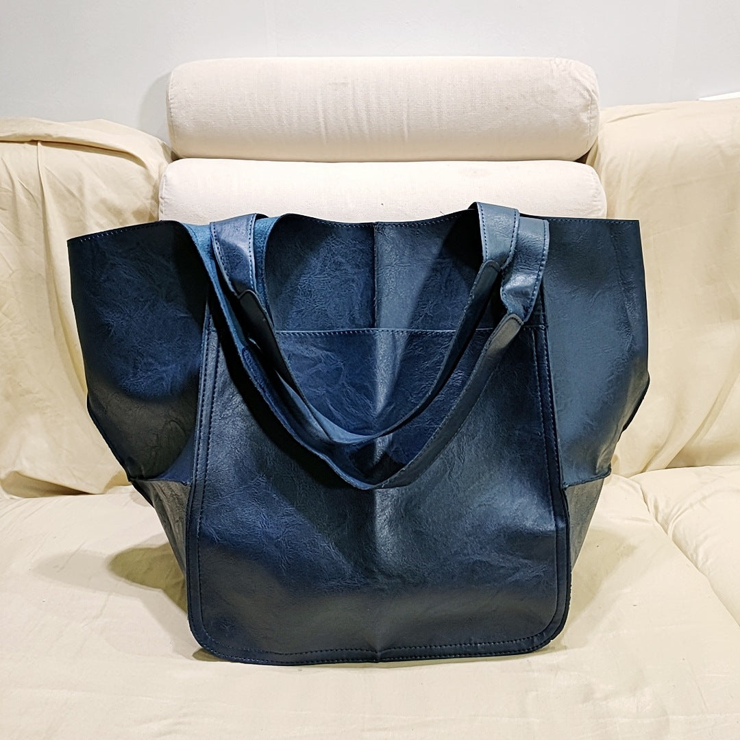 Women's Vintage Large Capacity Tote Handbag