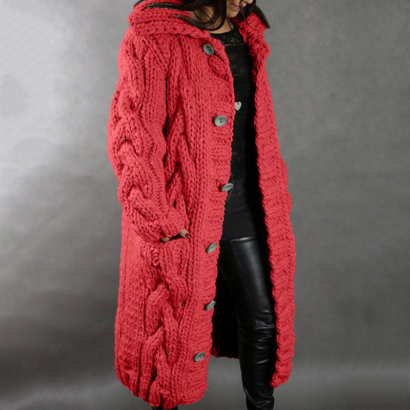 Women's Cardigan Plus Size Sweater Coat