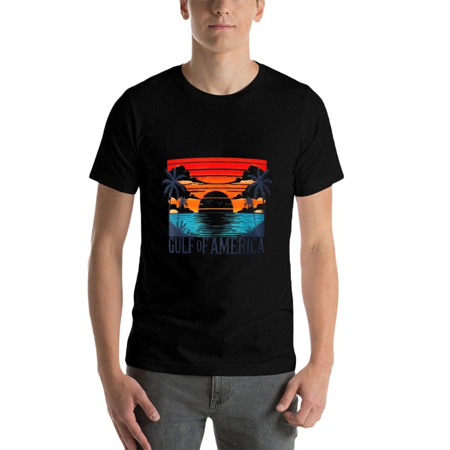 Gulf of USA America Odor-resistant T-Shirt