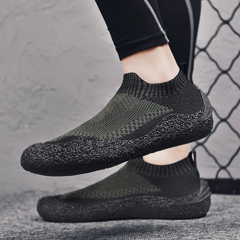 Unisex Outdoor Knit Slip-On Shoes