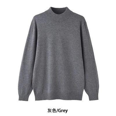 Men's Long Sleeve Warm Mock Neck Sweater